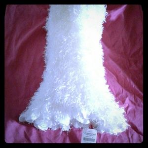 A fluffy scarf